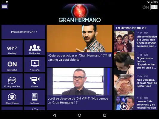 Gran Hermano android App screenshot 3